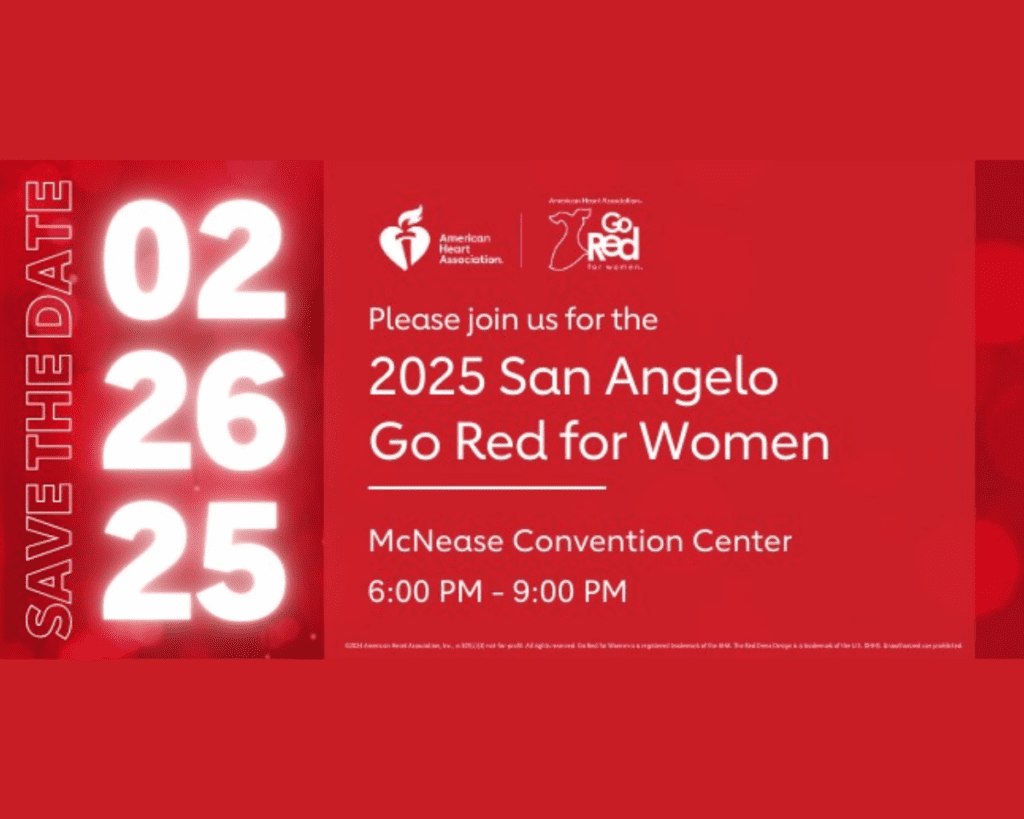 2025 San Angelo Go Red for Women at McNease Convention Center