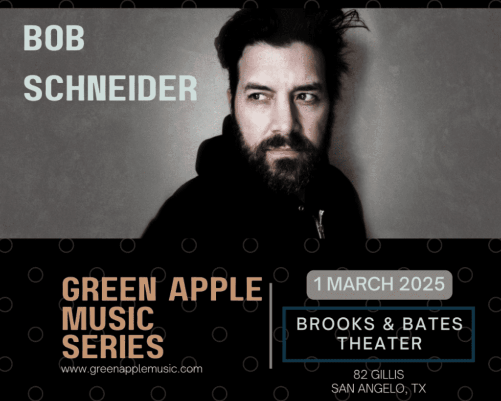 Bob Schneider at Brooks & Bates Theatre