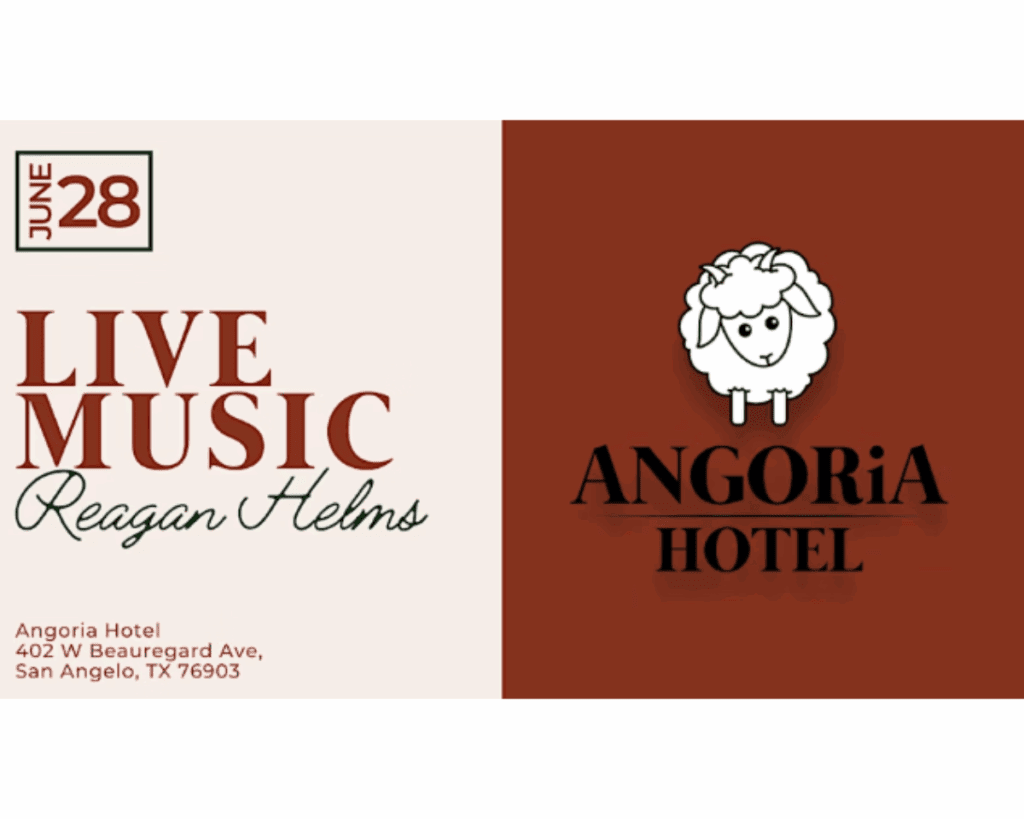Live Music Reagan Helms @ Angoria Hotel