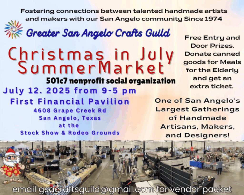 Christmas in July Summer Market @ GSA Crafts Guild