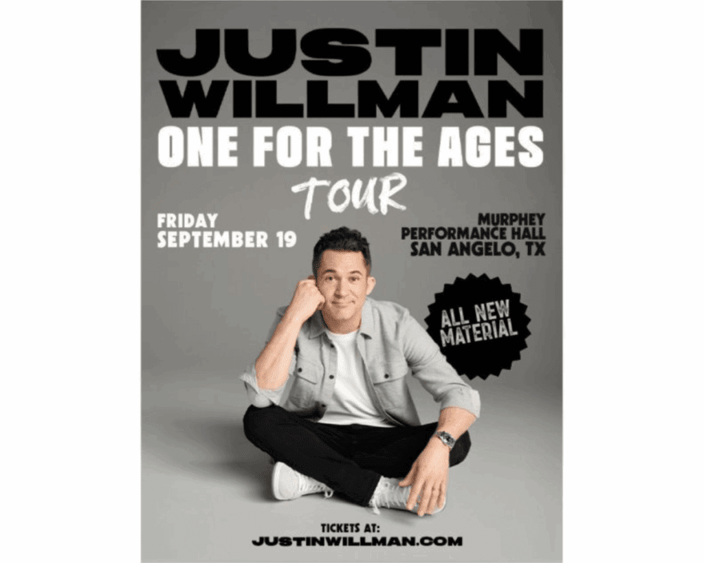 Justin Willman One of the Ages @ Murphey Performance Hall