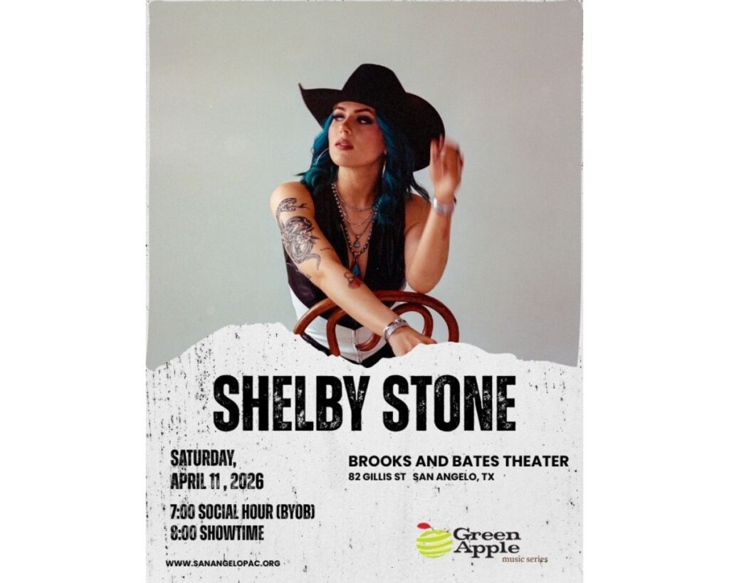 Shelby Stone concert @Brooks & Bates Theatre