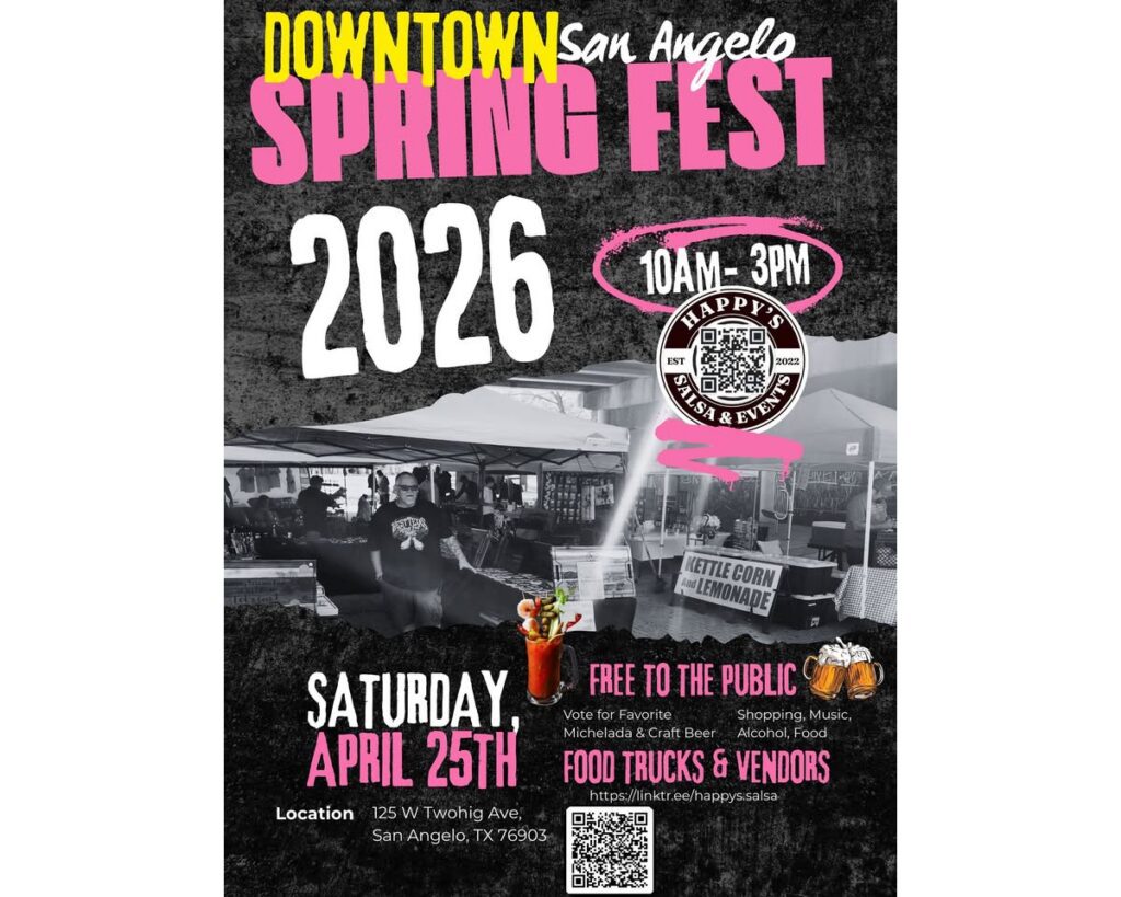 Spring Fest Downtown San Angelo @Pop Art Museum