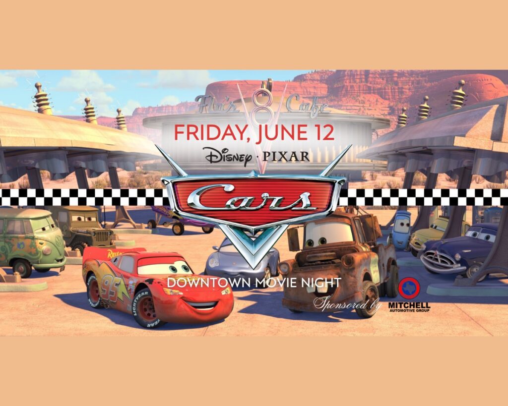 Downtown Movie Night Cars